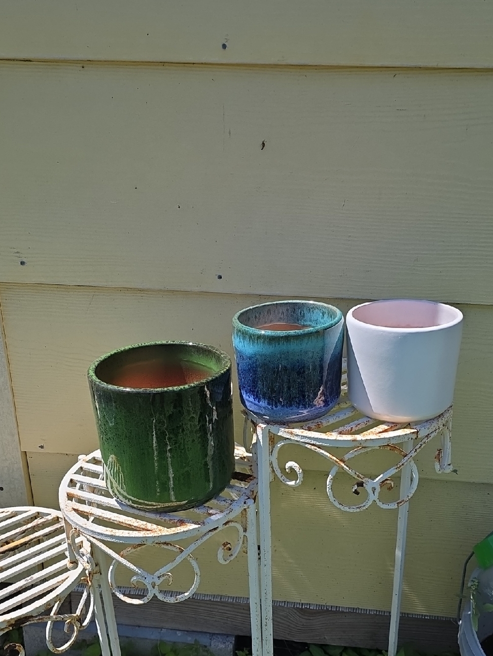 Decorative Ceramic Planter - Set Of 3- NWT